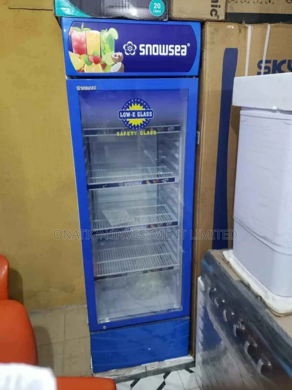 500l Snowsea Upright Chiller Display Freezer