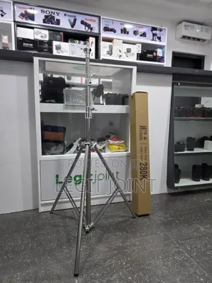 Silver Light Stand