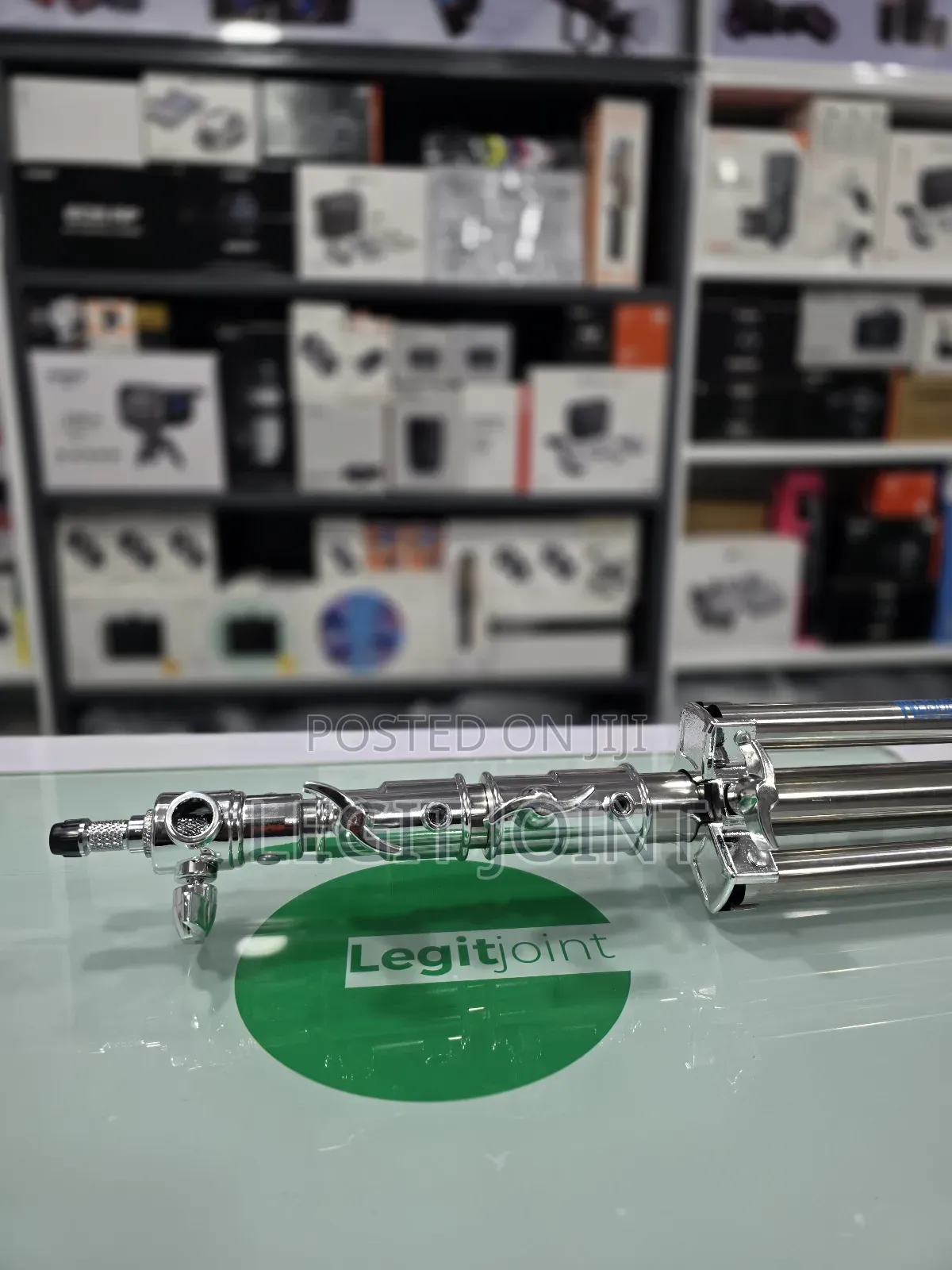 Silver Light Stand