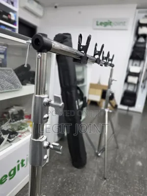Silver Background Stand