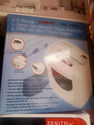 Sanyo 620 Paper Shredder