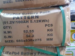 Tubular Battery 5kwh 51,2v Pattern