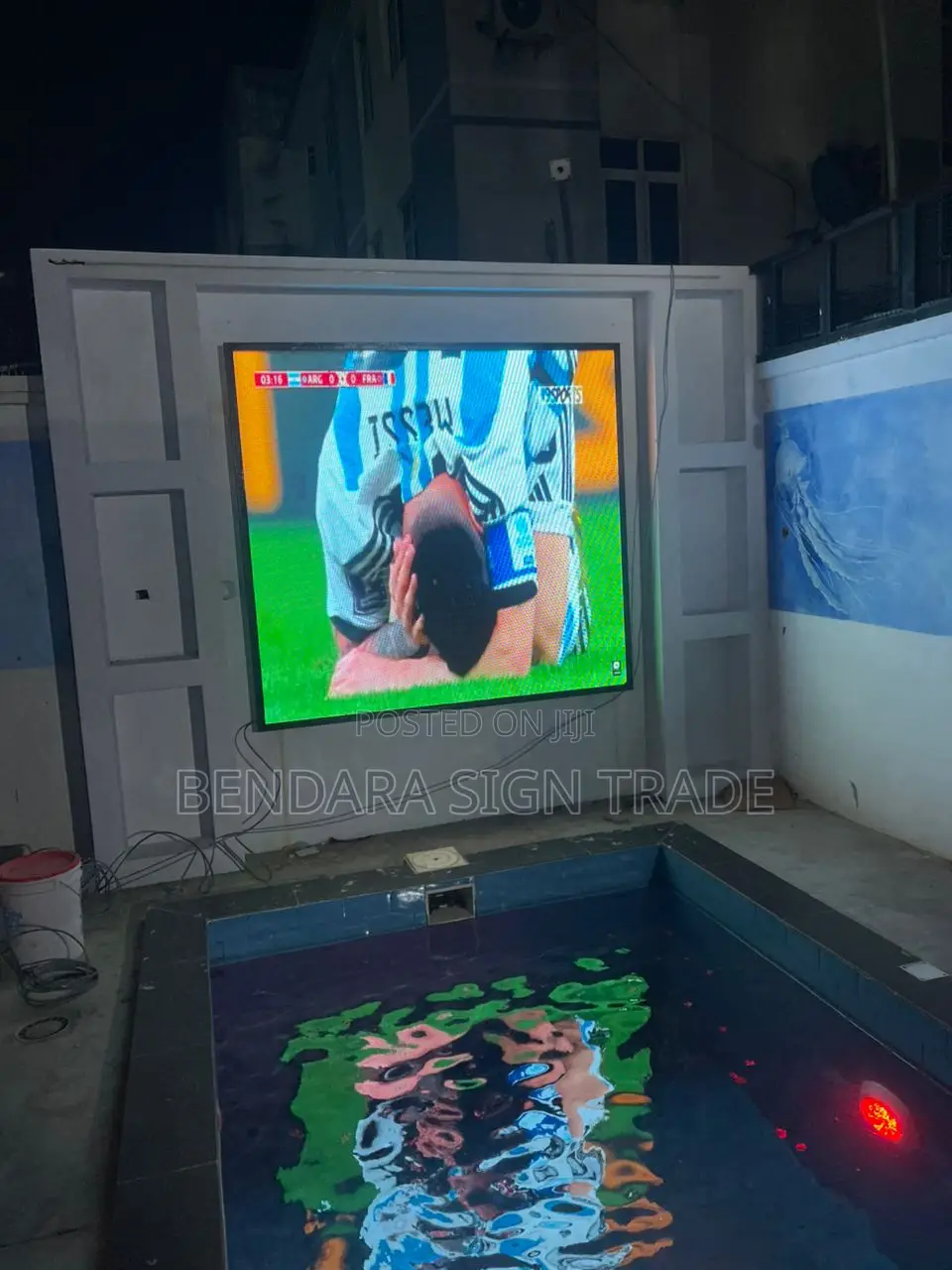 Pool Screen Led Video Display