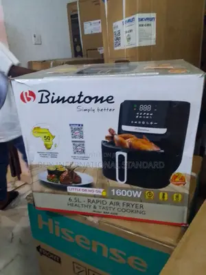 Genuine Binatone Air Fryer 6.5l – Warranty Included