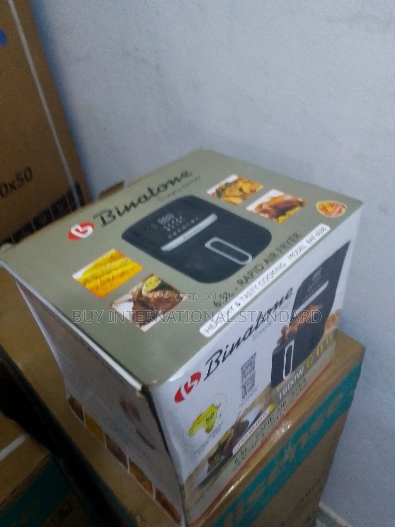 Powerful 6.5l Binatone Air Fryer – Heats Fast
