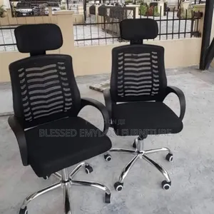 Office Executive Mesh Chair With Headrest