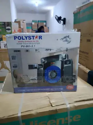 Original Polystar 3.1ch Bluetooth Home Theatre With DVD
