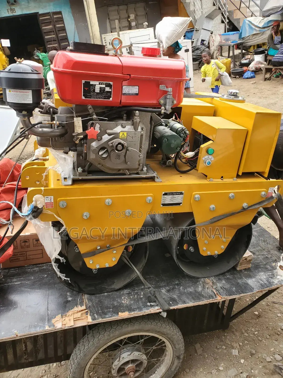 Double Drum Roller Compactor 600kg