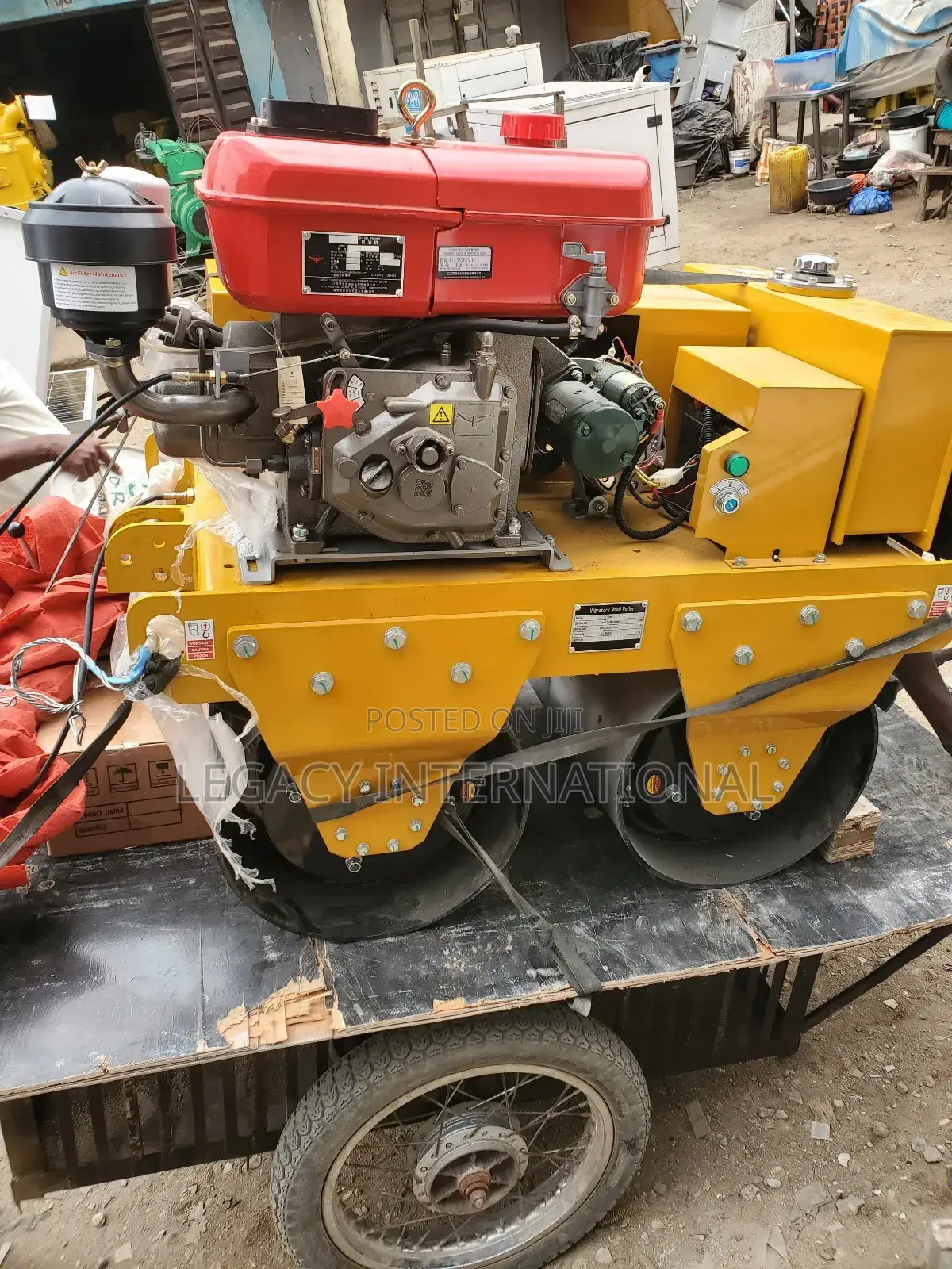 Double Drum Roller Compactor 600kg