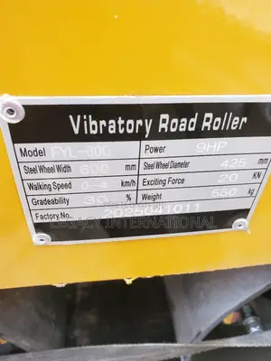 Double Drum Roller Compactor 600kg