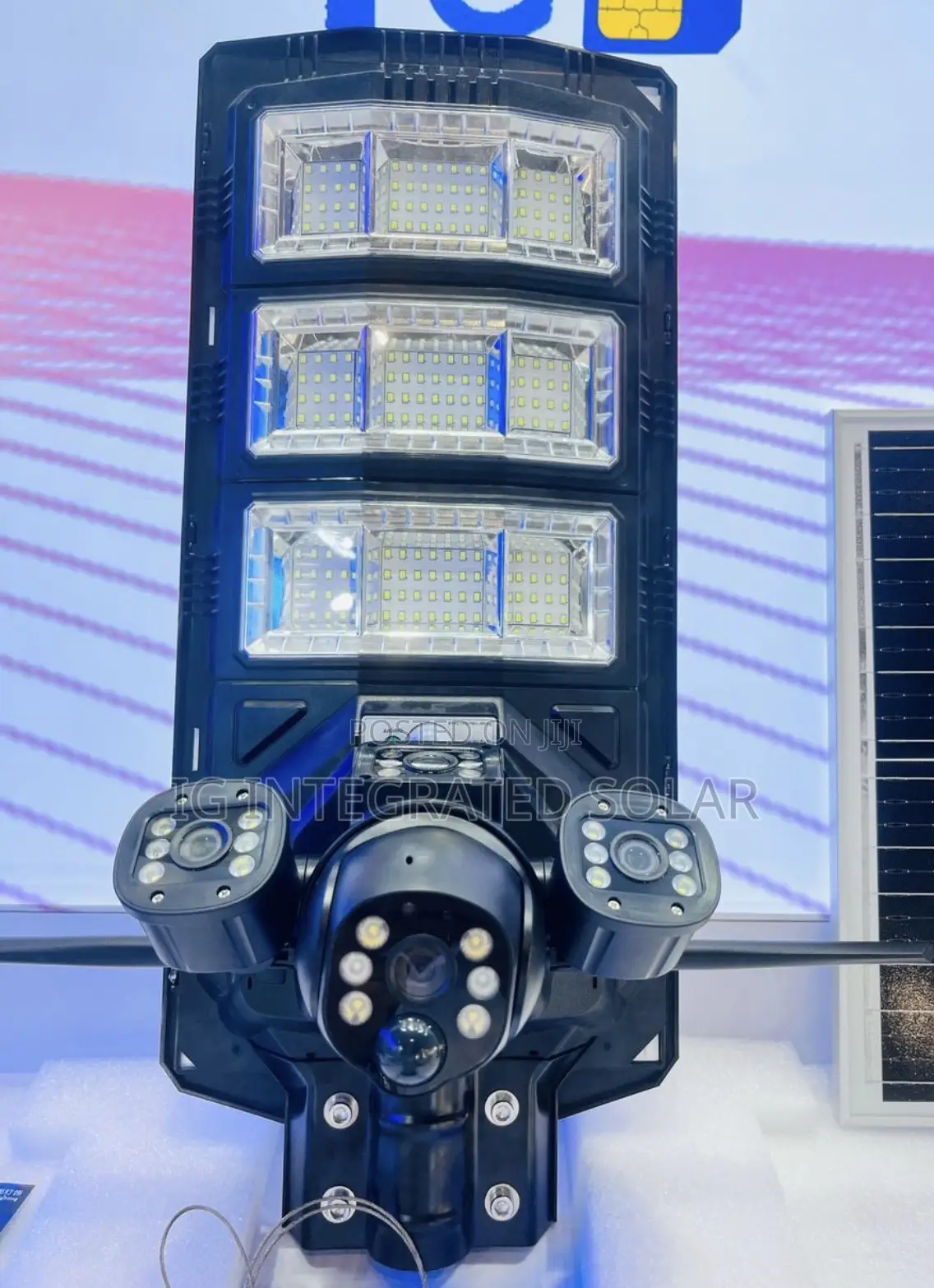 3 Eyes Solar Street Light With Camera