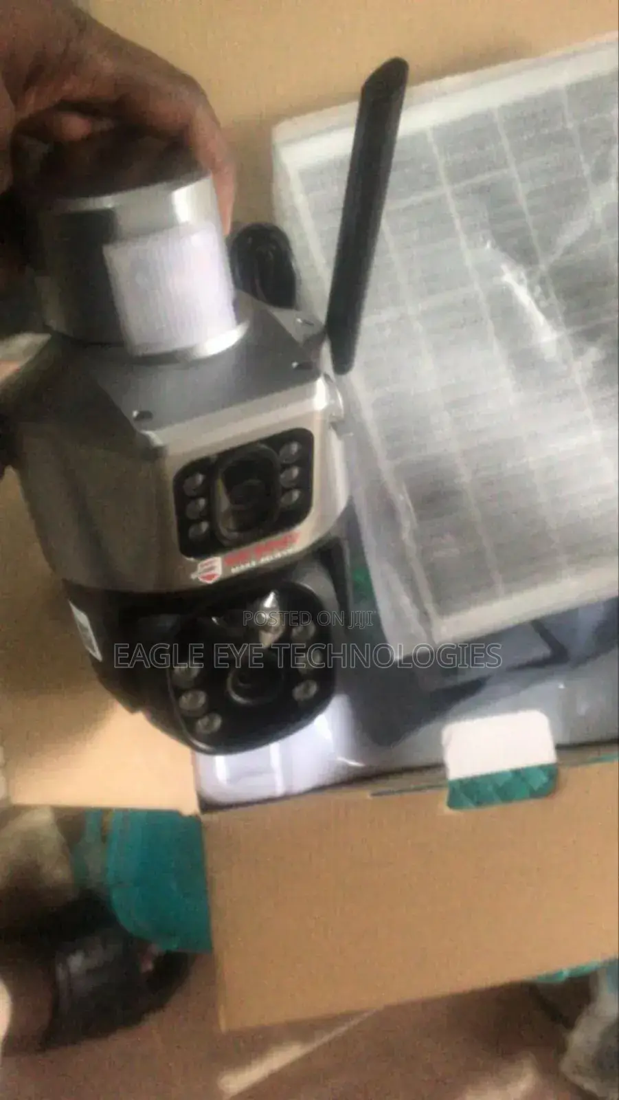 Solar Camera Double Lens