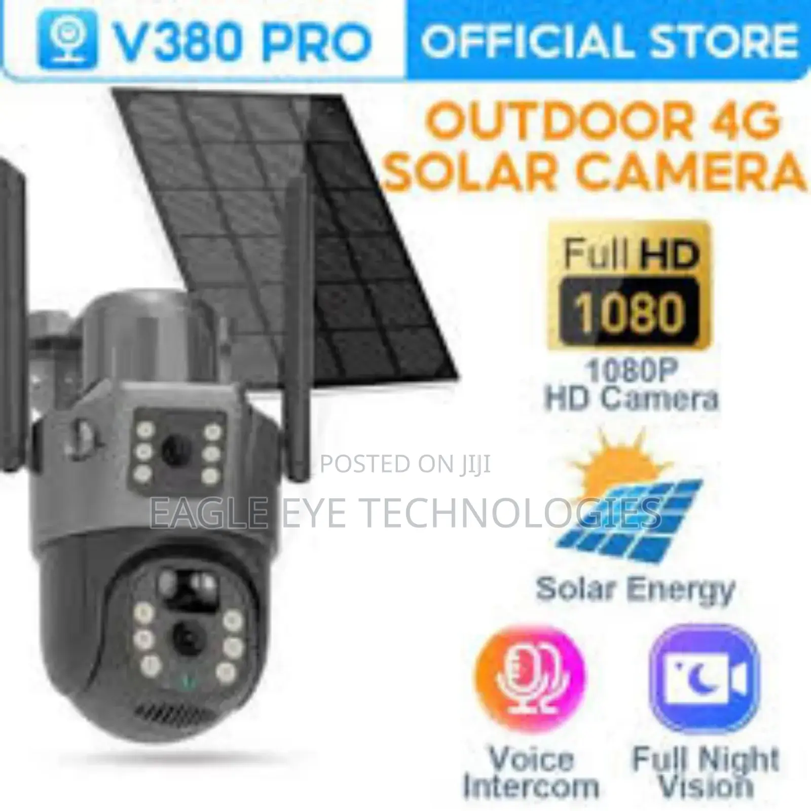 Solar Camera Double Lens