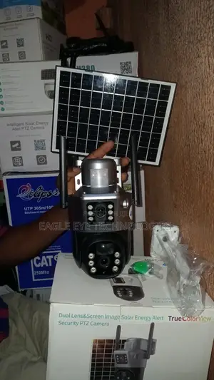 Solar Camera Double Lens