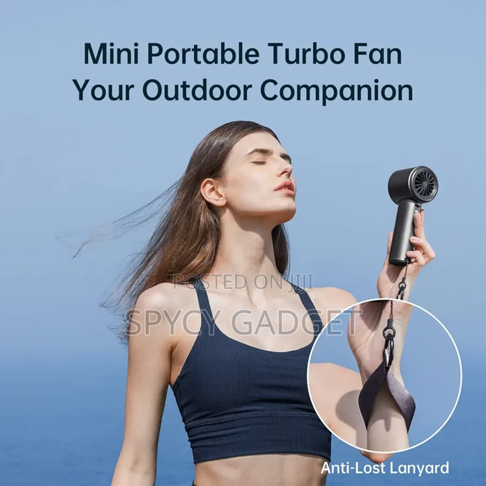 Handheld Rechargeable Turbo Fan
