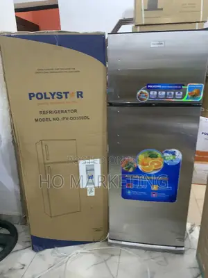 Polystar Double Door Refrigerator – 350l Inverter – Energy Saver