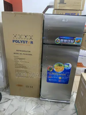 Polystar 350l Refrigerator – Double Door Inverter Technology