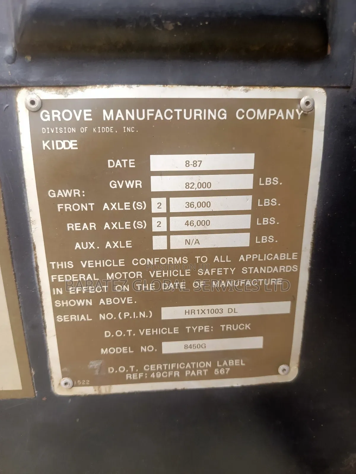 50 Tons Groove Crain