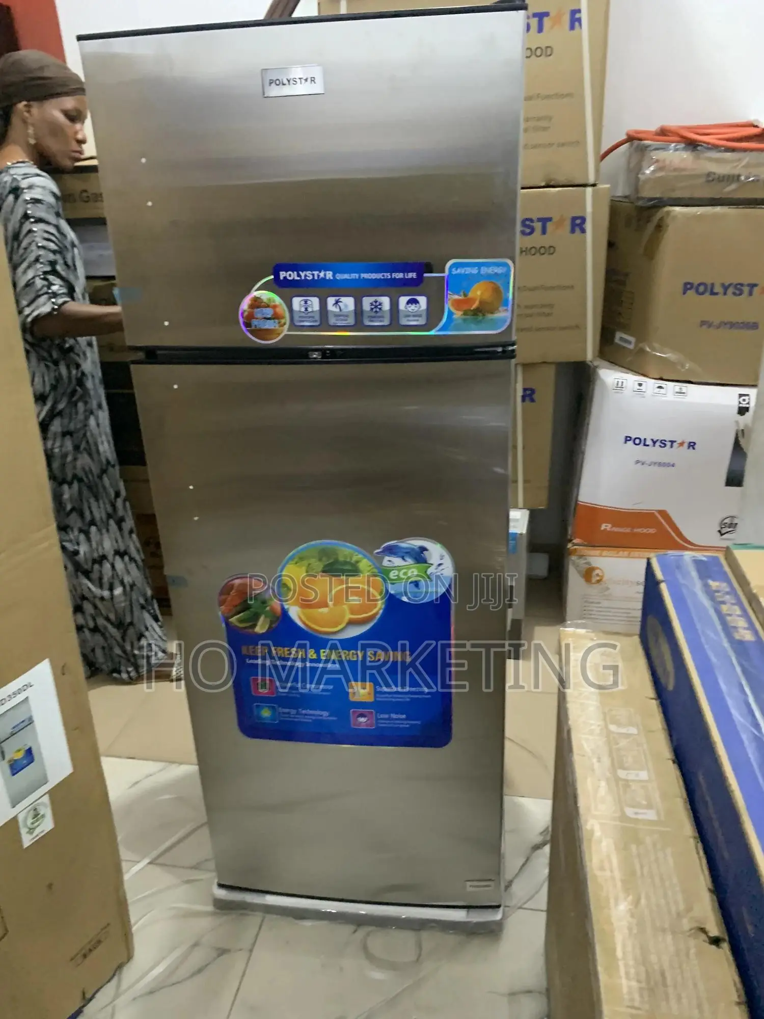 Polystar Pv-Dd350dl – Energy Efficient Double Door Refrigerator