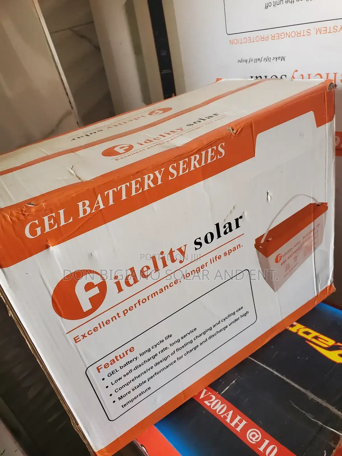 Fidelity Gel Battery