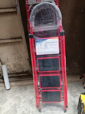 Red Kitchen Ladder