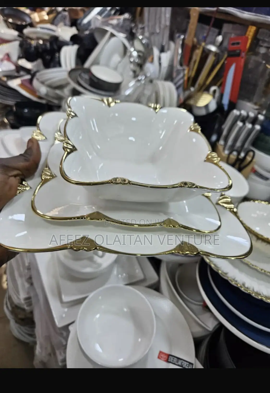 Serving Plates Per Dozen 4,4,4