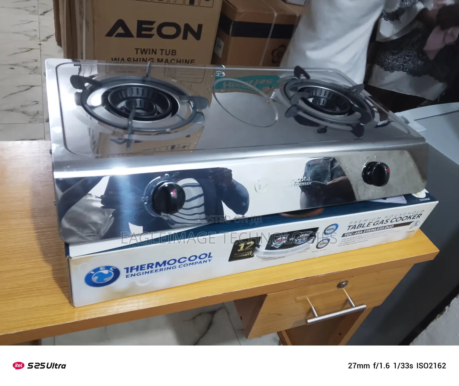 Thermocool Double Gas Burner – Compact Powerful