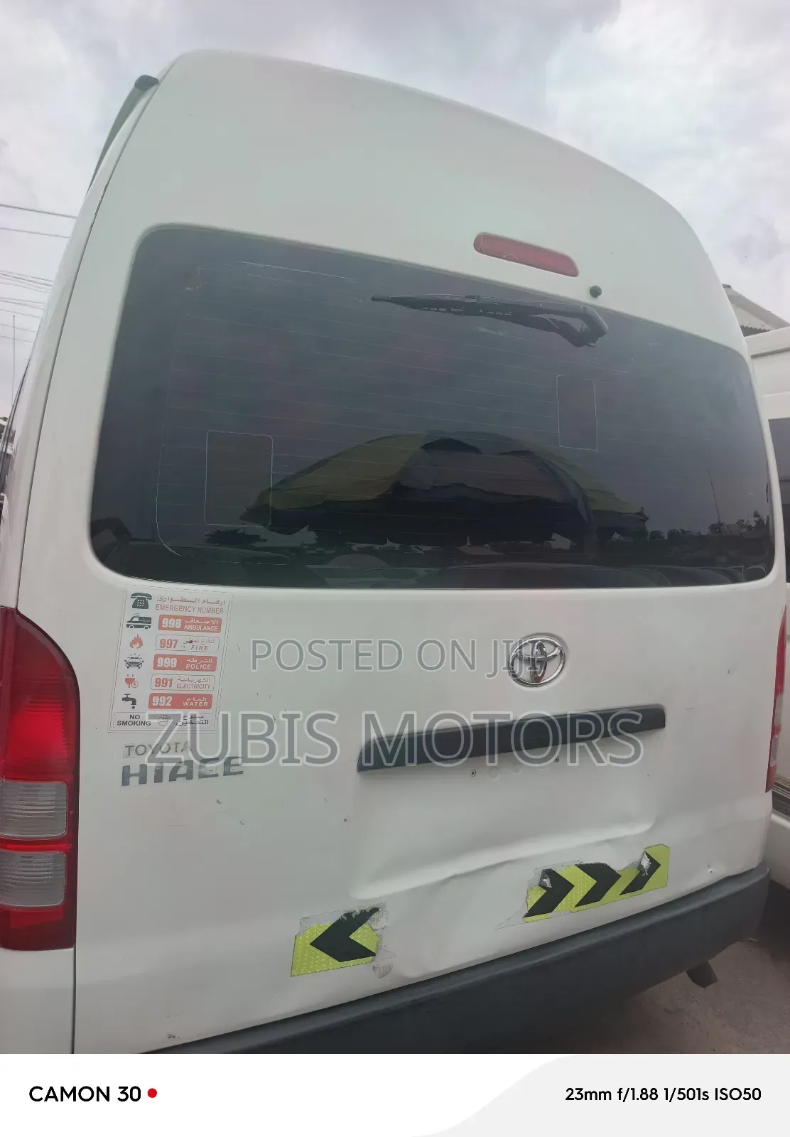 Toyota HiAce 2017 White