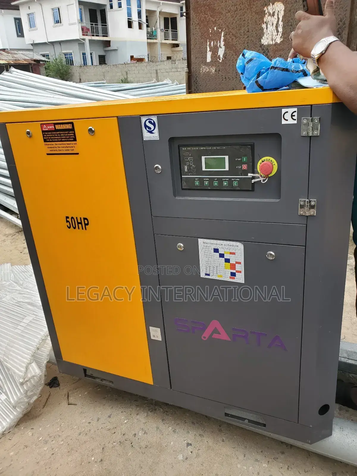 Screw Compressor 37kw/50hp