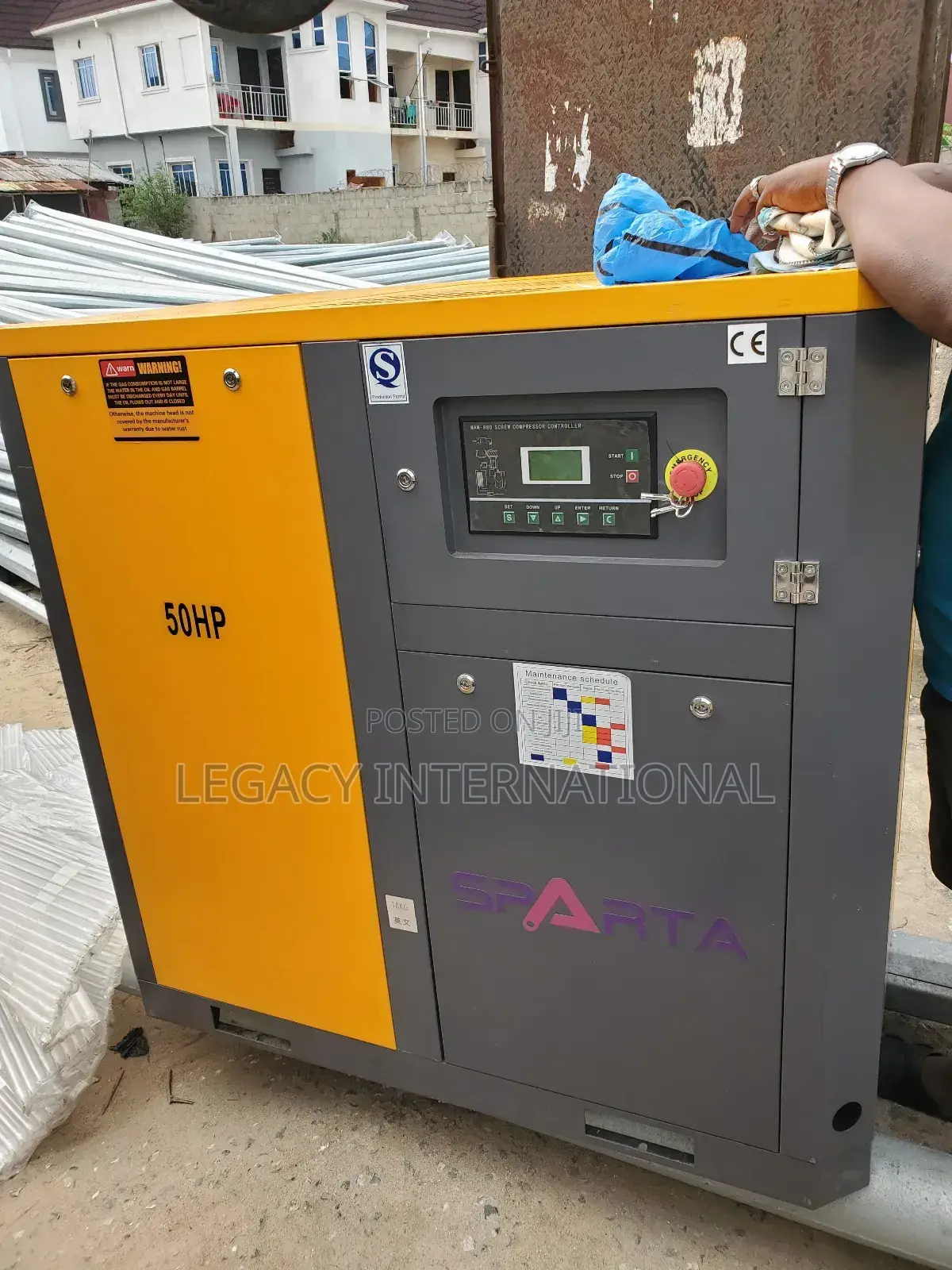 Screw Compressor 37kw/50hp