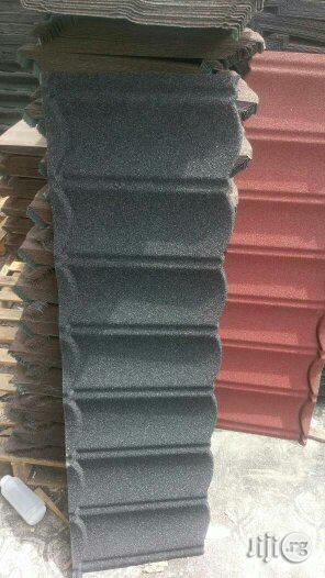 Black Bond and Classic Stone Tiles in Lagos Nig
