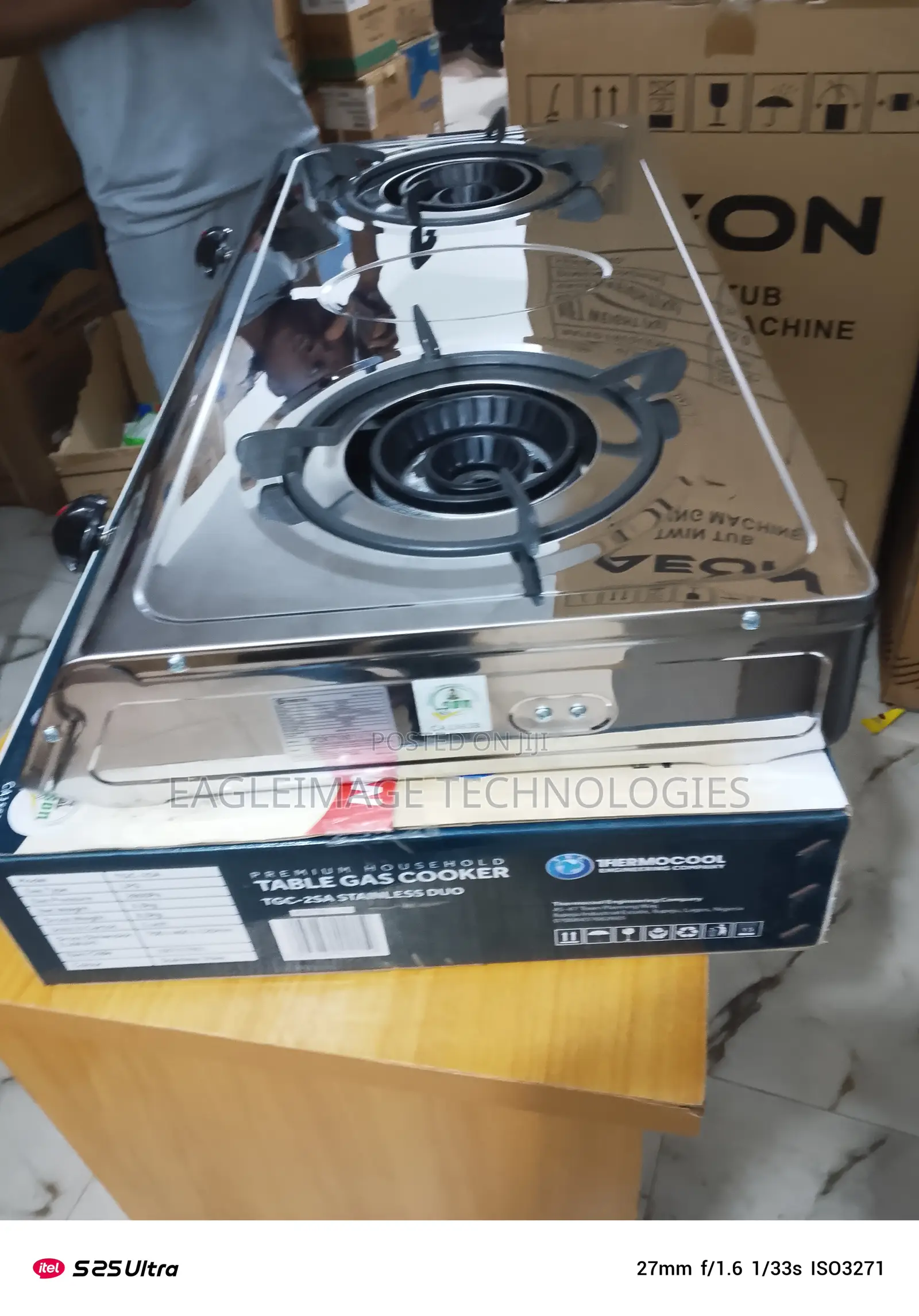 New Arrival! Sleek Thermocool Table Gas Cooker