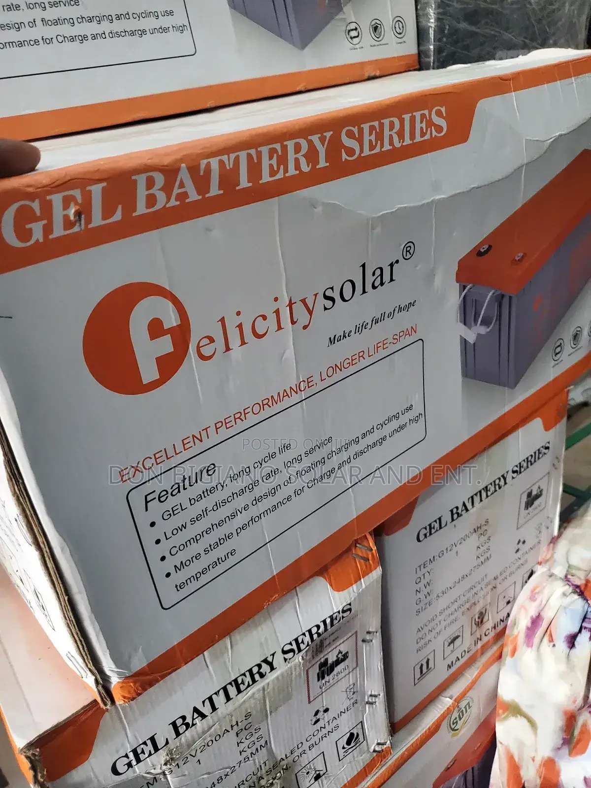 Felicity Gel Battery