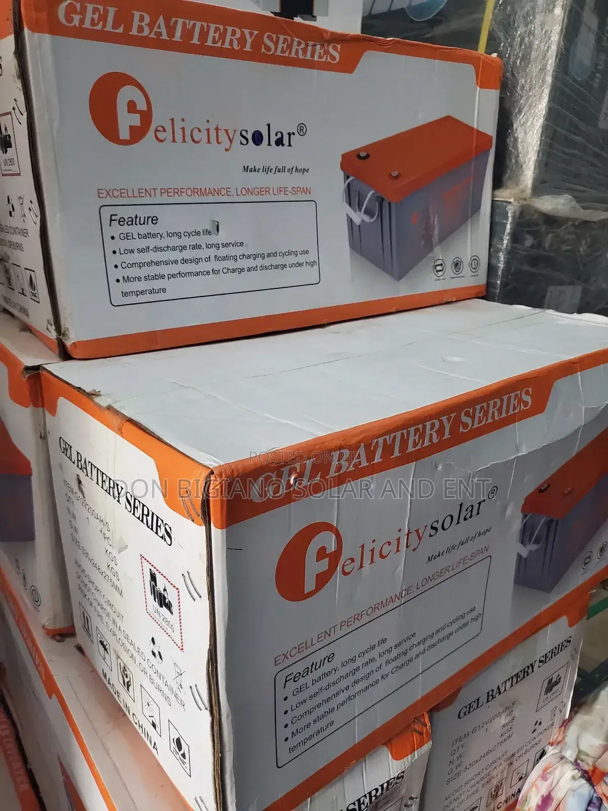 Felicity Gel Battery