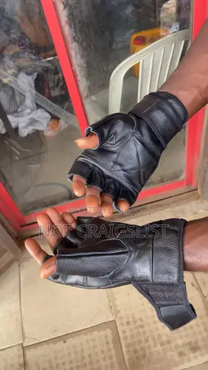 Fitness Training Gloves – Leather Weightlifting Gloves