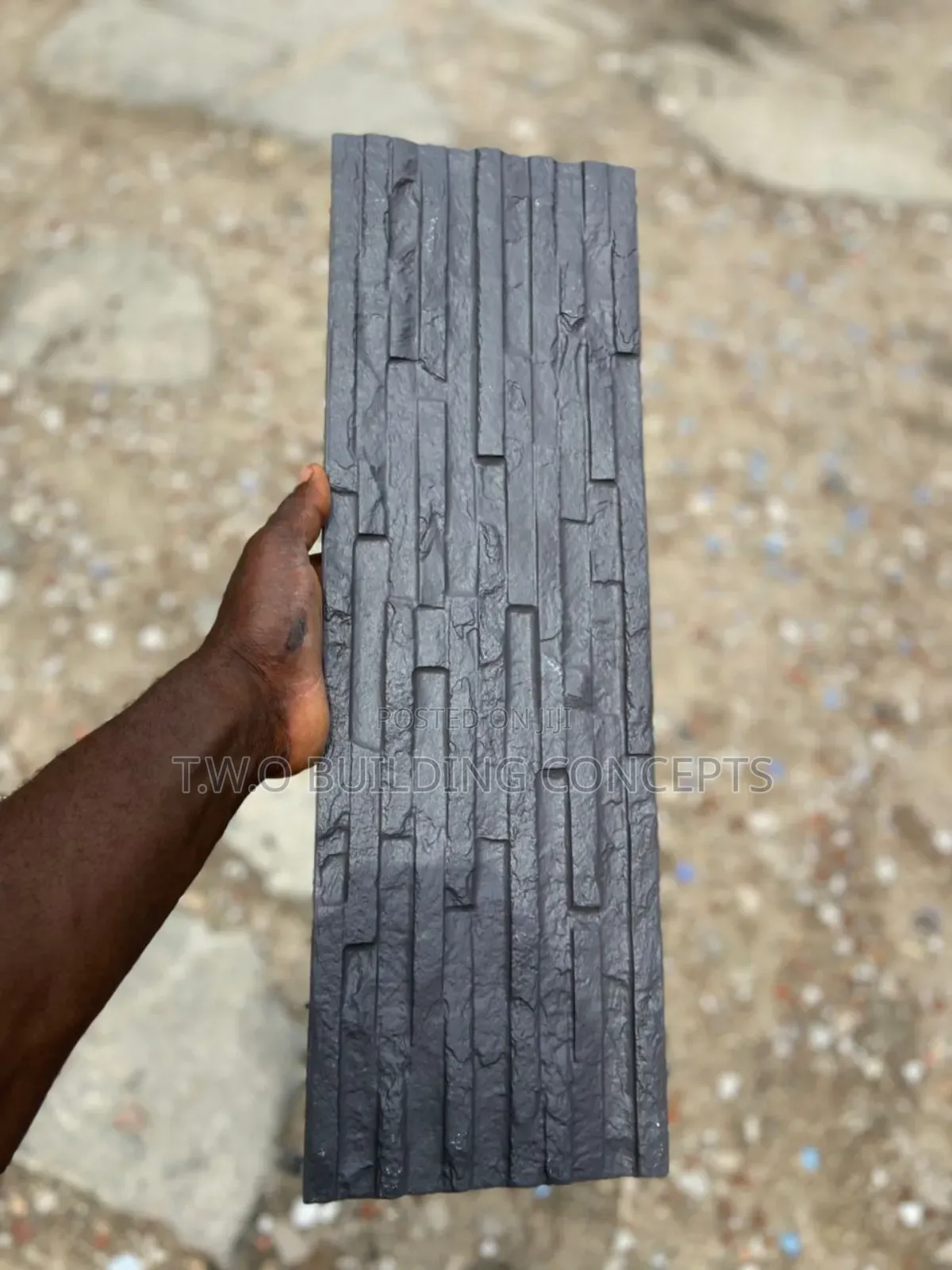Black Finger Tiles