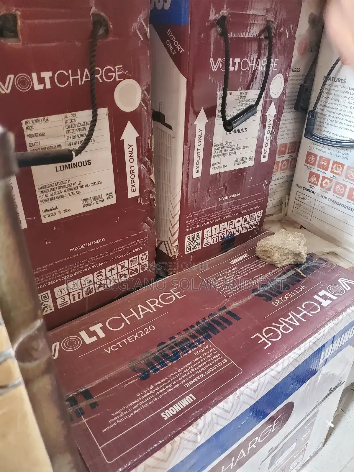 Volt Charge Tubular Battery