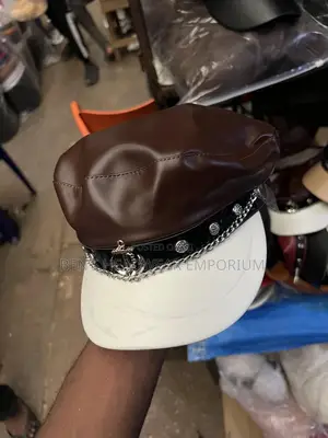 Leather Face Cap Combination.