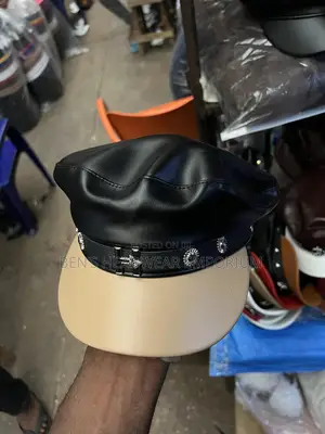Leather Face Cap Combination.