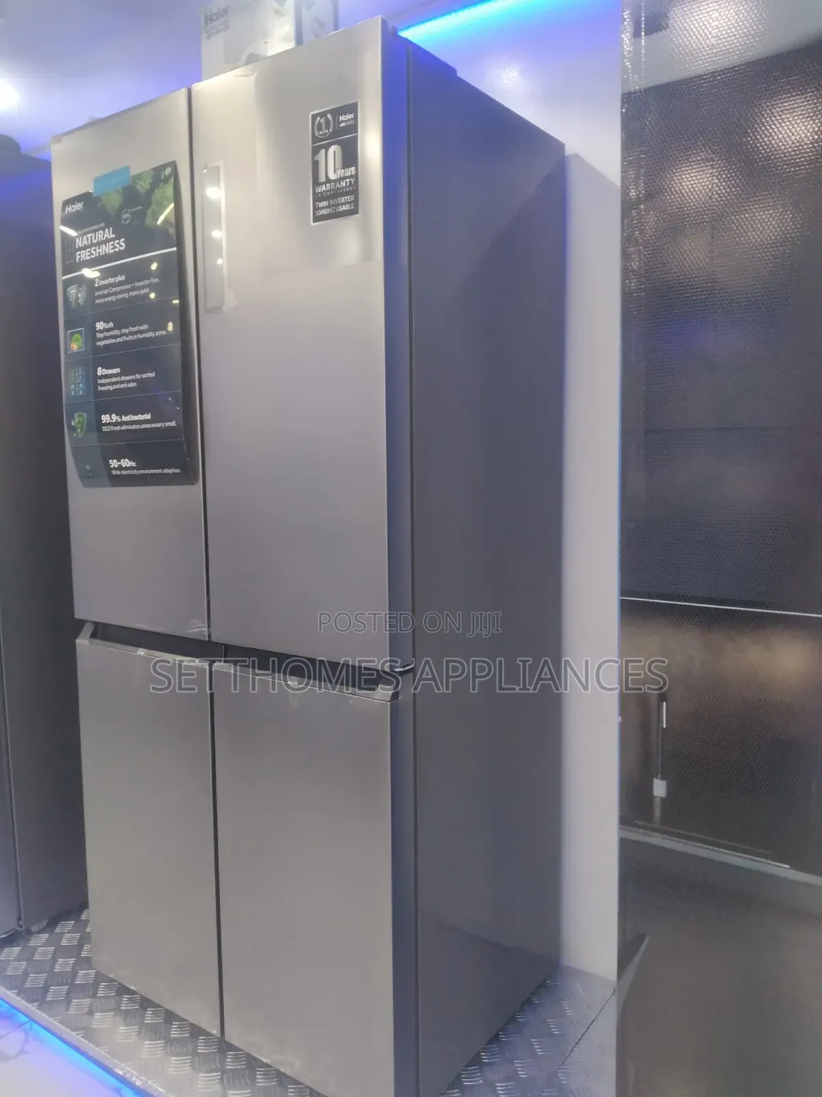 HRF-525 Haier Thermocool Side by Side Refrigerator