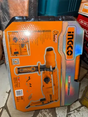 Ingco 800w Rotary Hammer Drill, Model Rgh9028.