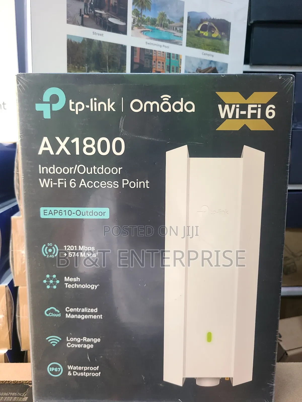 Tp-Link Omada Ax 1800 Wifi 6 Access Point