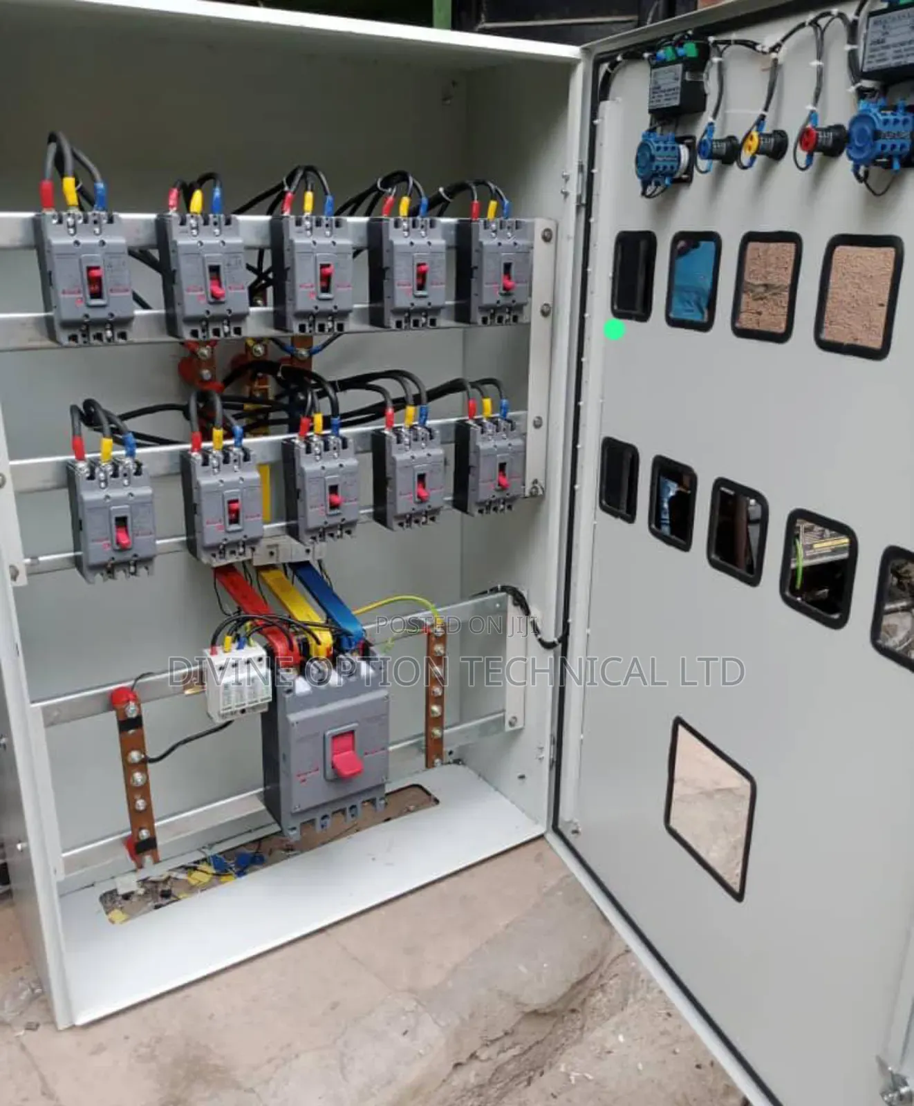 630 Amps Incomer With 10 120amps Outgoing Pane