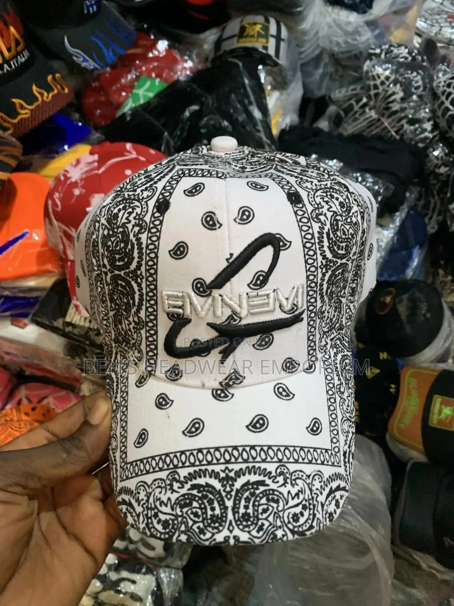 2pac Face Cap