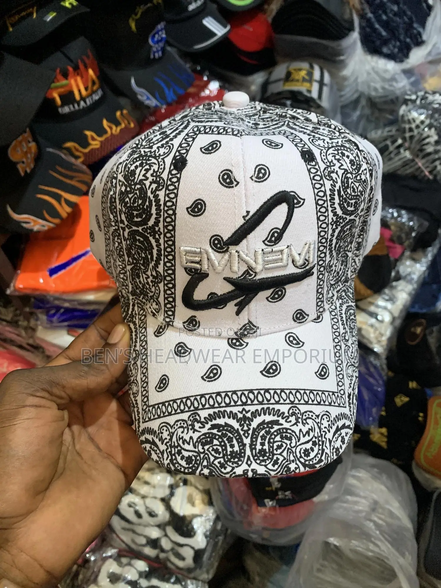 2pac Face Cap