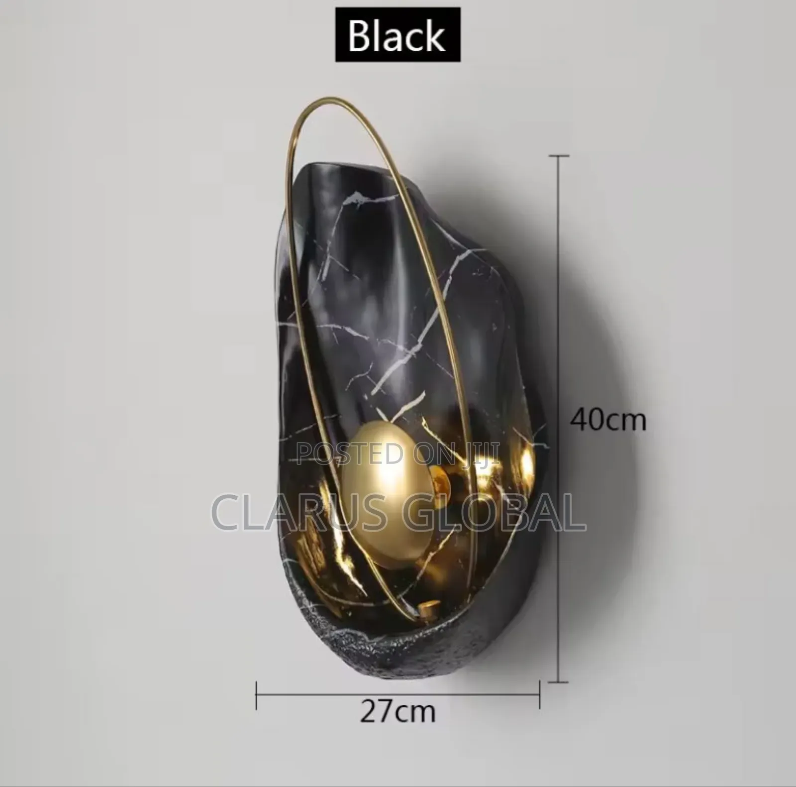 Italian Wall Light (Black)