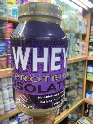 Nutrisport Whey Protein Isolate, 1kg, Chocolate Flavor.