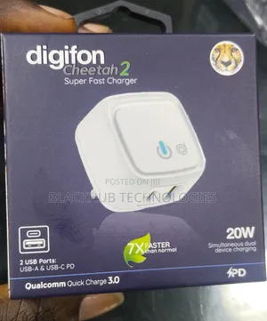 Digifon Cheetah 2 Fast 20w Charger Head Only