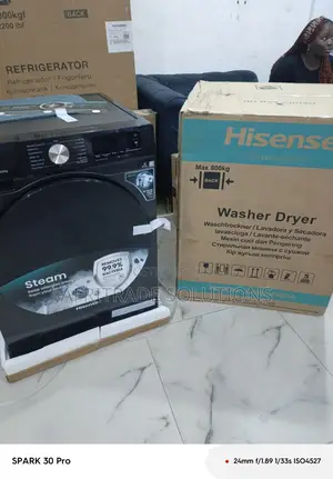 Hisense All‐In‐One Laundry Machine – Save Time Space