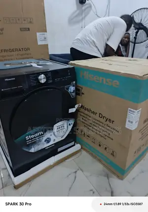 Hisense Inverter Washer-Dryer – A+ Energy 1400 RPM Spin
